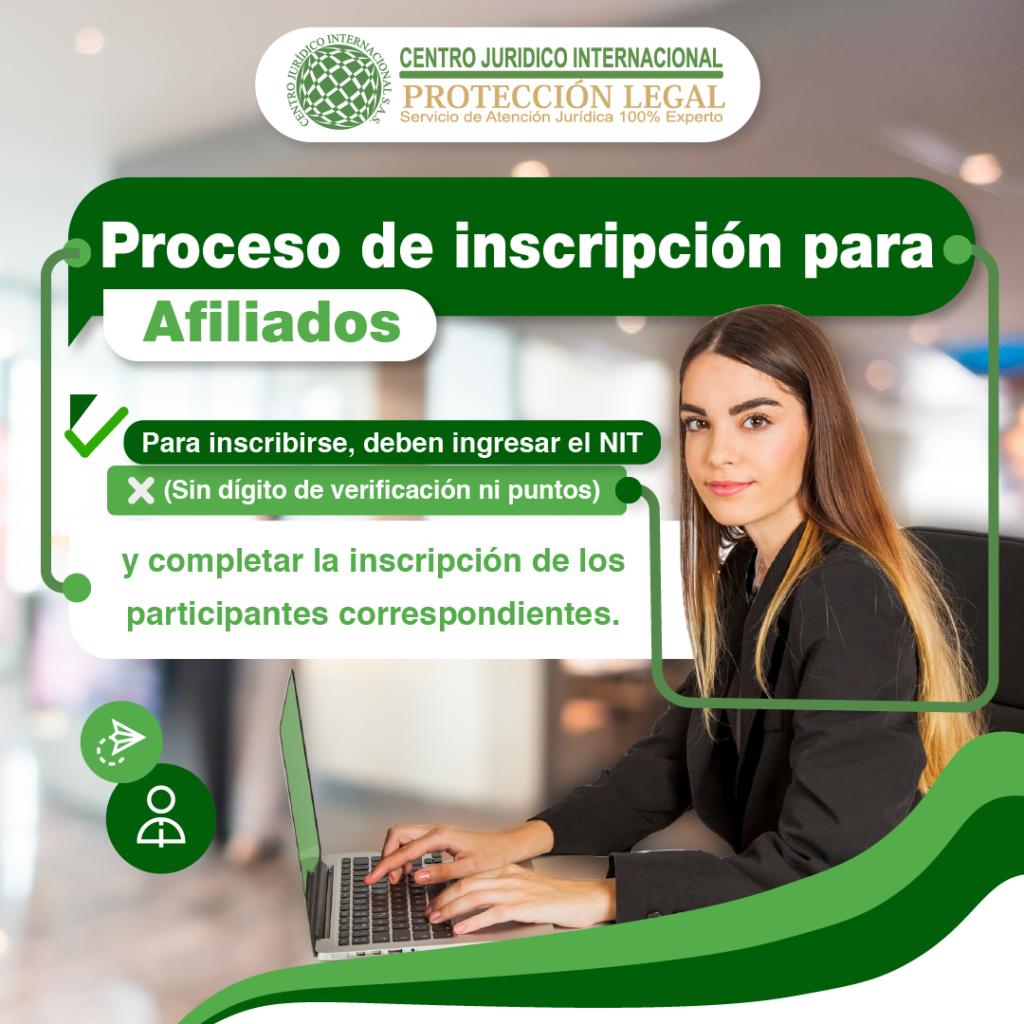 Proceso de inscripción